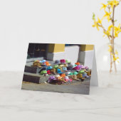 ハットオフのあなたへおめでとうカード カード (黄色い花)