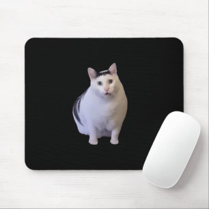 ハットキャットミームマウスパッド マウスパッド