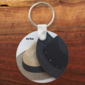 ハットキーチェーン キーホルダー (正面)