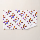 ハットコレクションキッズホワイト バスタオルセット (ハンドタオル)