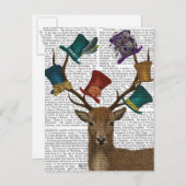 ハットコレクターシカ ポストカード (正面/裏面)