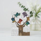 ハットコレクターシカ ポストカード (スタンド正面)