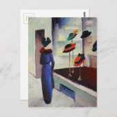 ハットショップ威厳がある- Macke ポストカード (正面/裏面)