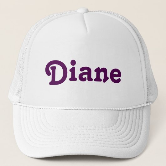 ハットダイアン キャップ (正面)