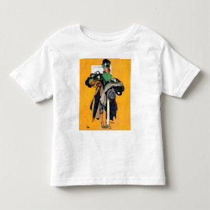 ハットチェックガール トドラーTシャツ