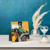 ハットチェックガール フォトプラーク (インサイチュ)