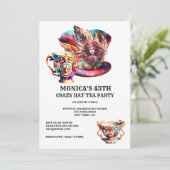 ハットティーパーティーフェスティバル仮装フェザーレディース 招待状 (スタンド正面)