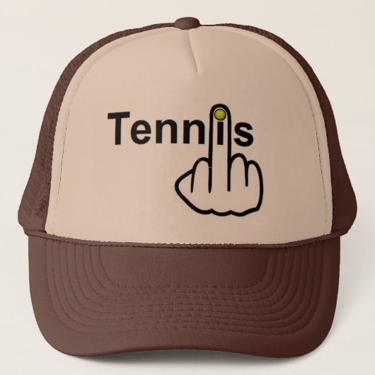ハットテニスフリップ キャップ (正面)