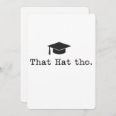 ハットトーおもしろい家族の友だち卒業 シーズンカード (正面/裏面)