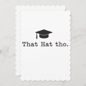 ハットトーおもしろい家族の友だち卒業 シーズンカード (正面/裏面)