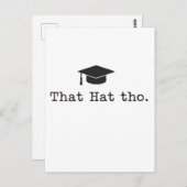 ハットトーおもしろい家族の友だち卒業 ポストカード (正面/裏面)