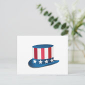 ハットハガキ7月4日 ポストカード (スタンド正面)