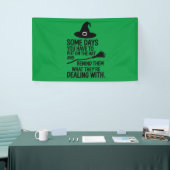 ハットハロウィーンに置かなければならない日の一部 横断幕 (トレードショー)