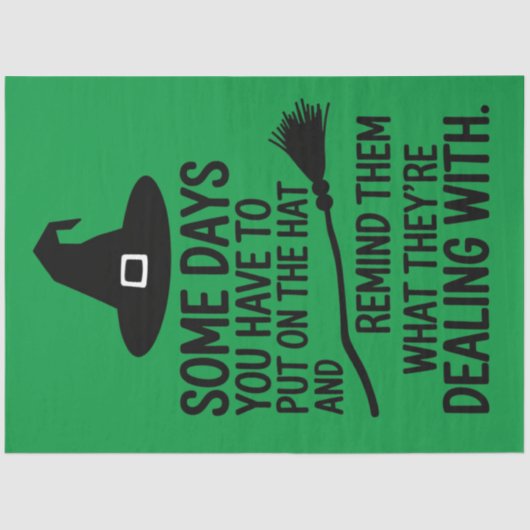 ハットハロウィーンに置かなければならない日の一部 薄葉紙 (正面)