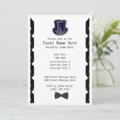 ハットパーティーの招待状 招待状 (スタンド正面)