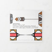 ハットピン3折カード 三つ折り招待状 (カバー)