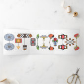 ハットピン3折カード 三つ折り招待状 (内部)