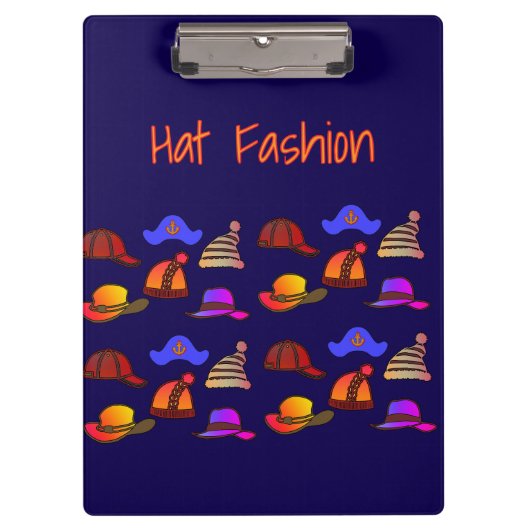 ハットファッション クリップボード (正面)