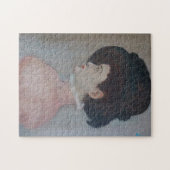 ハットファンシーの女性 – 有名な芸術のスタイルで ジグソーパズル (横)