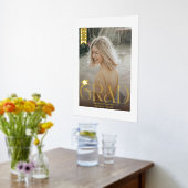 ハットフォトモダン大学院高校フォイルプリント 箔ポスター (レイダウン (キッチン))