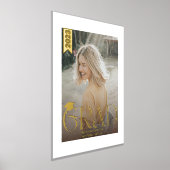 ハットフォトモダン大学院高校フォイルプリント 箔ポスター (レイダウン)