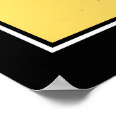 ハットフランスのアールデコヴィンテージのポスターフランスの ポスター (角)