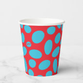 ハットベイビーシャワーのセウス猫 紙コップ (裏面)