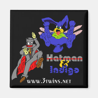 ハットマン&インディゴマグネット マグネット