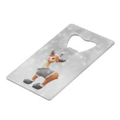 ハットメリーボトルオープナーを着たクライストムース クレジットカード栓抜き (裏面アングル)