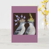 ハットモッカー カード (黄色い花)