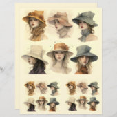 ハットレディースヴィンテージSCV 4 (正面/裏面)