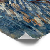 ハットヴィンセント感じバンゴッホと自画像 ポスター (角)