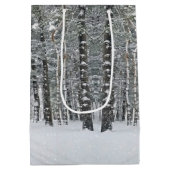 ハット付きクリスマスバックディアー抱き枕 ミディアムペーパーバッグ (裏面)