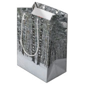 ハット付きクリスマスバックディアー抱き枕 ミディアムペーパーバッグ (裏面アングル)