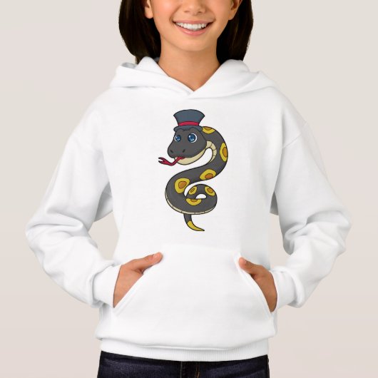 ハット付きヘビ (正面)