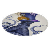 ハット付き航海のタコ カッティングボード (角)