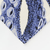 ハット付き航海のタコ フリースブランケット (角)