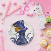 ハット付き航海のタコ ペーパープレート (パーティー)