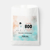 ハット2歳の誕生日でかわいい幽霊 フェイバーバッグ (正面)