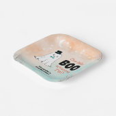 ハット2歳の誕生日でかわいい幽霊 ペーパープレート (傾斜あり)