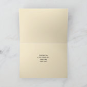 ハッパーソナライズされたク90誕生日、砂の波紋 カード (内部)