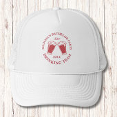 ハッパーソナライズされたト | 飲みチームの学士週末 キャップ