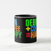 ハッパーソナライズされたピー式 マグカップ (中央)