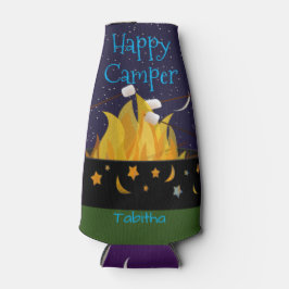 ハッパーソナライズされたプキャンパーキャンプファイア ボトルクーラー