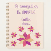 ハッパーソナライズされたプフラワープランナー プランナー手帳 (正面)