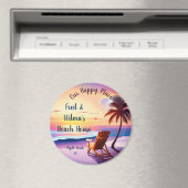 ハッパーソナライズされたププレイスカスタムロケーション マグネット (インサイチュ (食洗機))