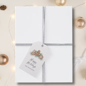 ハッパーソナライズされたプホリデーズクッキー ギフトタグ