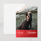 ハッパーソナライズされたプヴァレンティーンズデイフォトホリデー (正面/裏面)