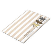 ハッパーソナライズされたプ踊りラボトリオ漫画 ノートパッド (アングル)