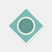 ハッパーソナライズされたプ退職紙ナプキン スタンダードカクテルナプキン (角)